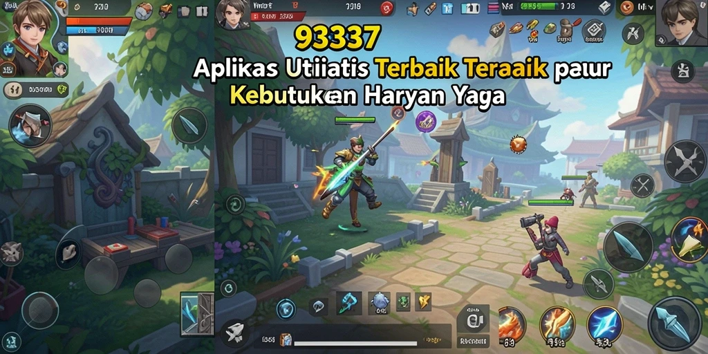 Tampilan antarmuka aplikasi 93337 yang ramah pengguna dan fungsional.