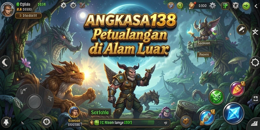 Gameplay epik di ANGKASA138 yang menampilkan eksplorasi luar angkasa.
