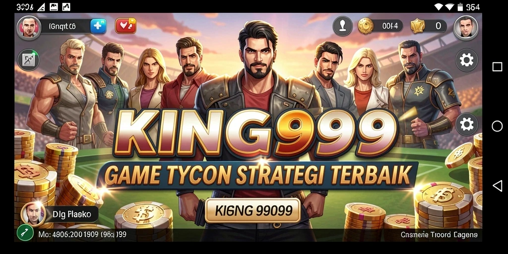 Tampilan gameplay Tycoon yang menyenangkan dan menarik.