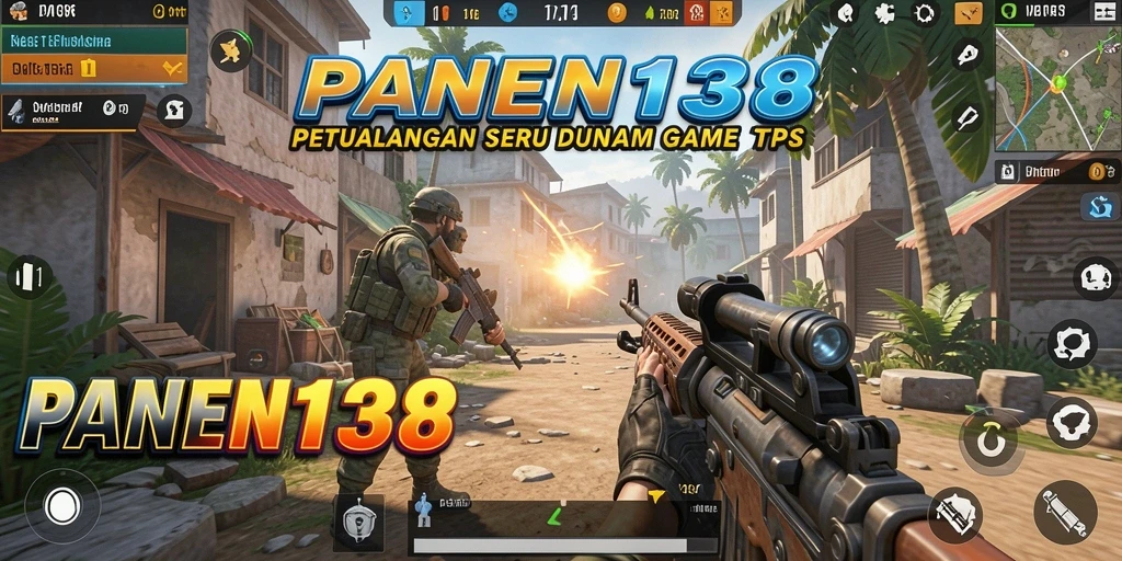 Gameplay seru dalam PANEN138 yang menampilkan aksi TPS.